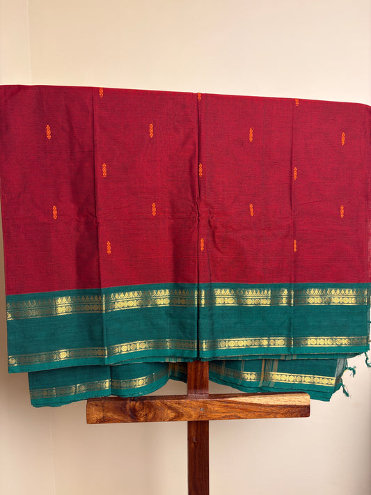 Kanchi - Red & Green