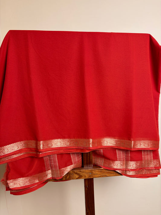 Premium Chiffon - Rust Orange