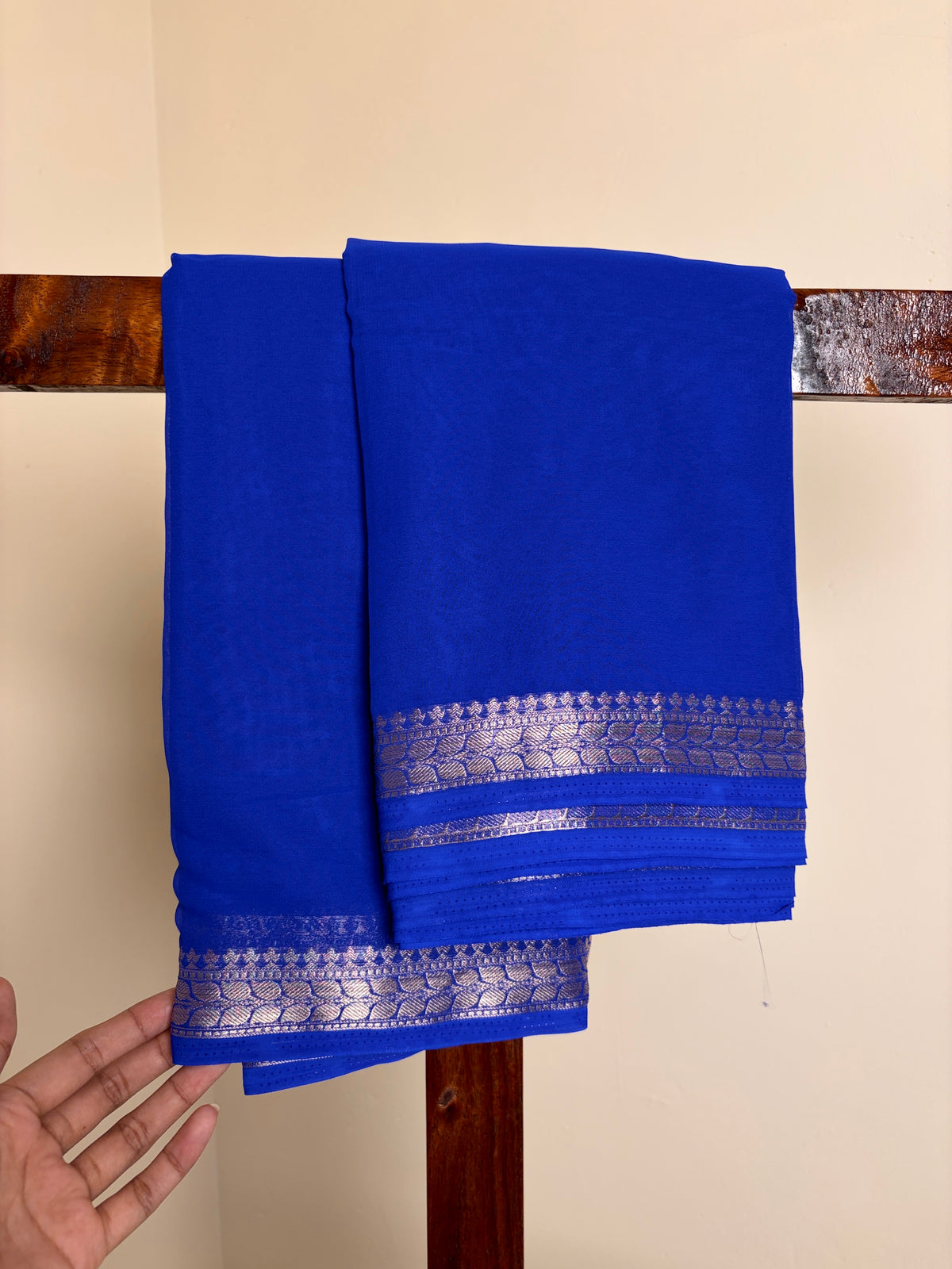 Premium Chiffon - Electric Blue