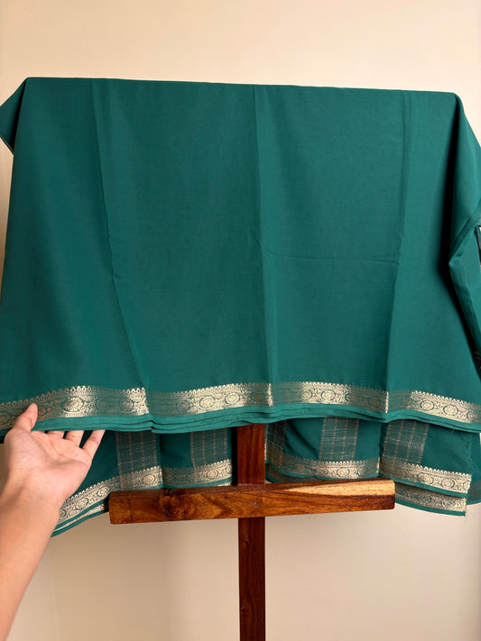 Premium Chiffon - Deep teal green