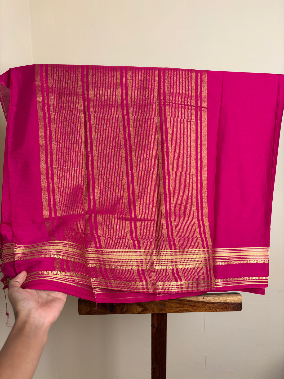 Premium Crape Silk - Pink