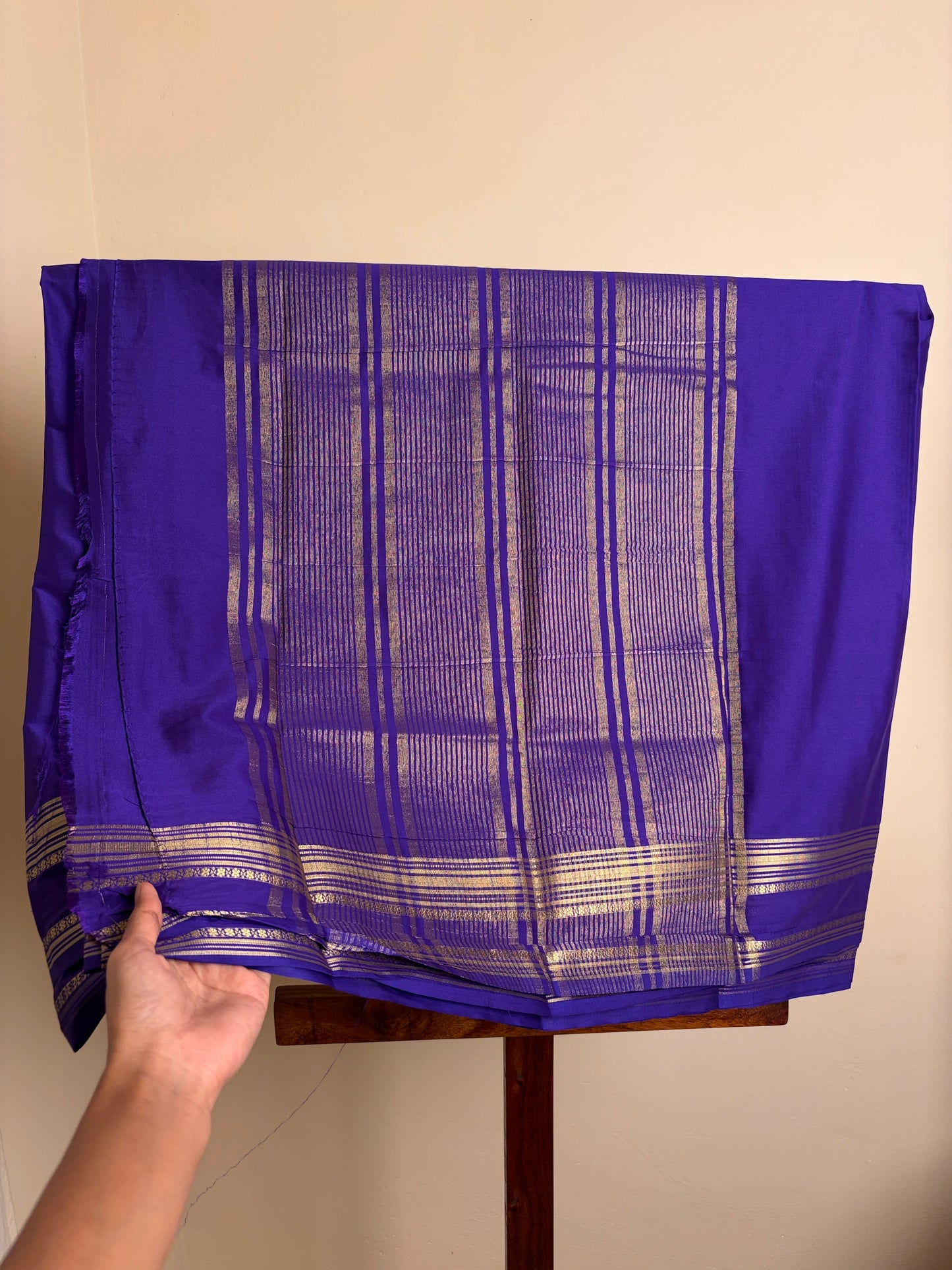 Premium Crape Silk - Violet
