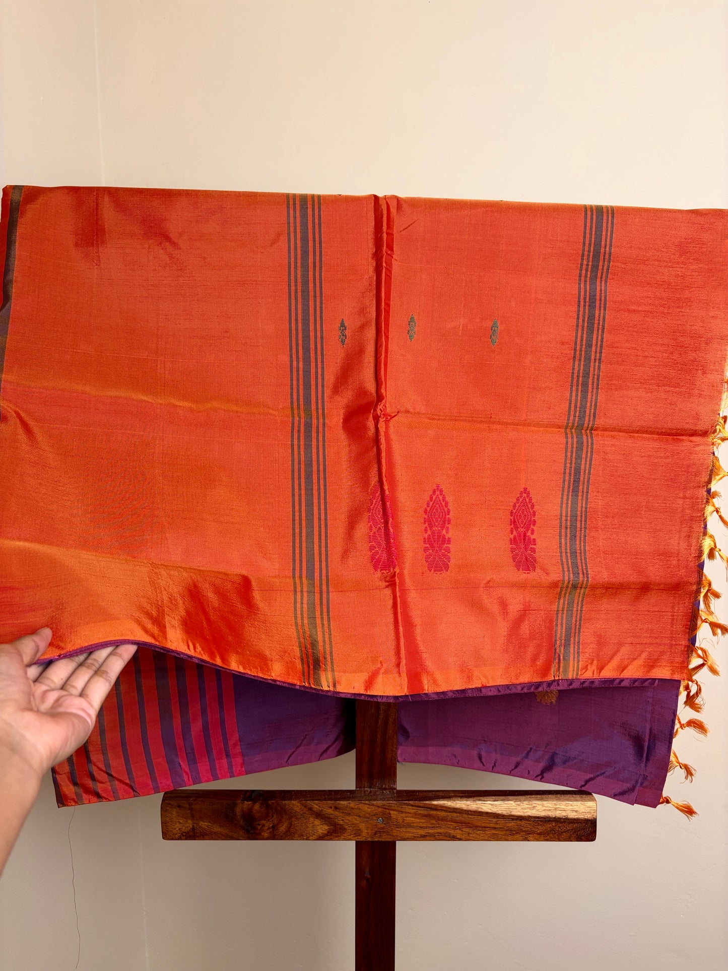 Bananapith Silk - Orange & Purple