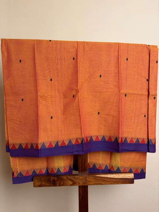 Chettinad - Orange & Violet