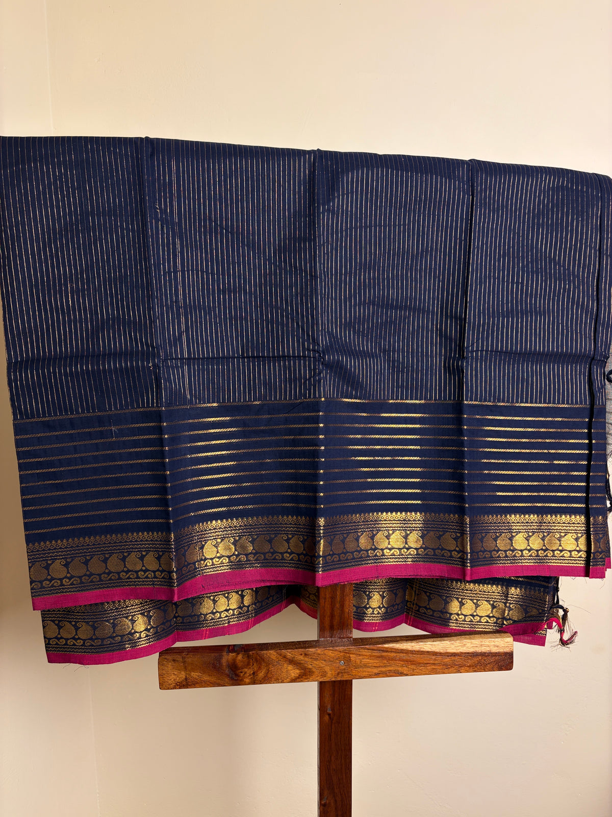 Premium Kanchi - Navy Blue