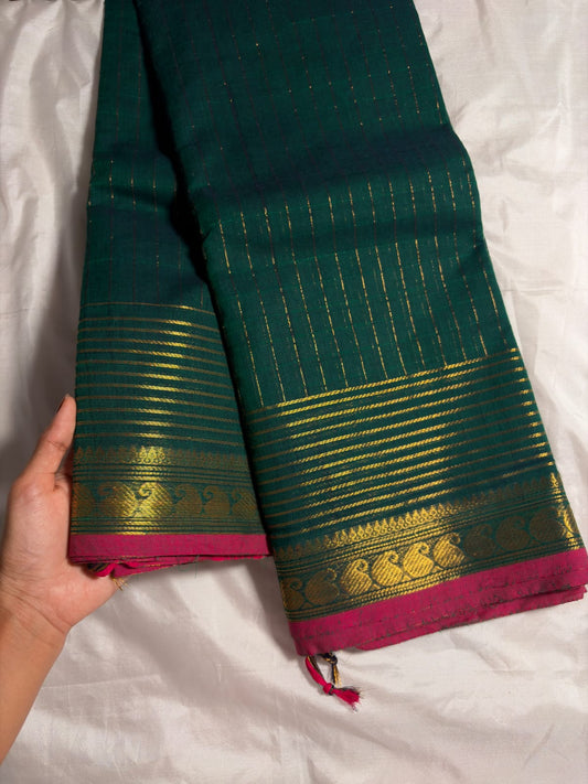 Premium Kanchi - Emerald Green
