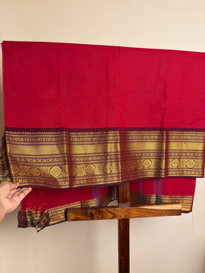 Kanchi - Red & Brown