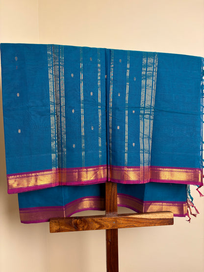 Kanchi - Peacock Blue