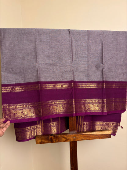 Kanchi - Grey & Purple