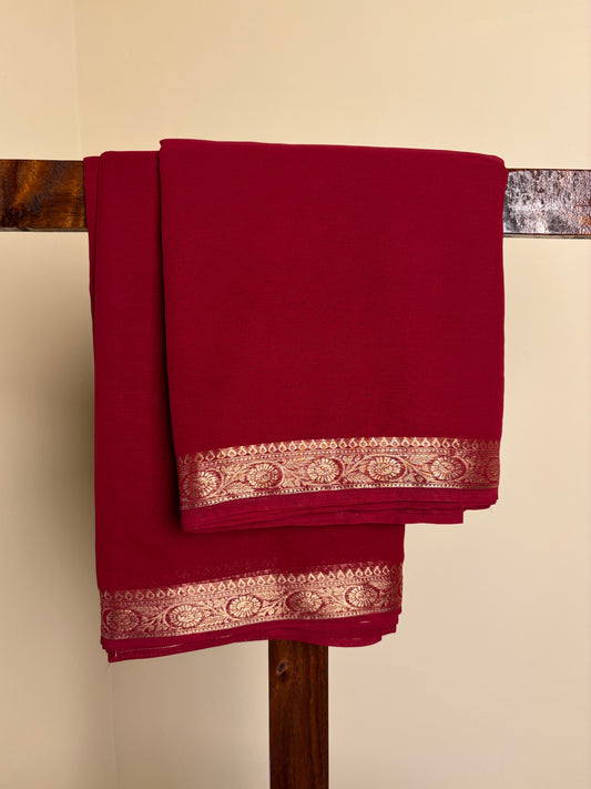Premium Chiffon - Deep Crimson (Preorder)
