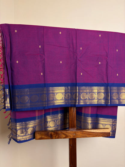 Kanchi - Purple & Dark Blue