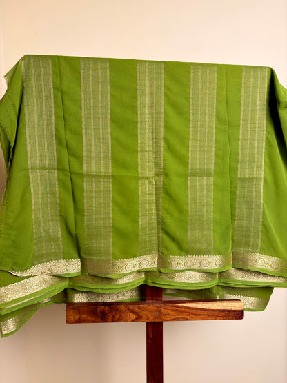Premium Chiffon - Parrot Green