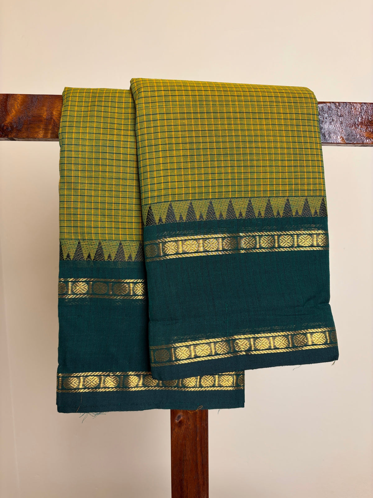 Premium Kanchi - Bottle & Lemon Green
