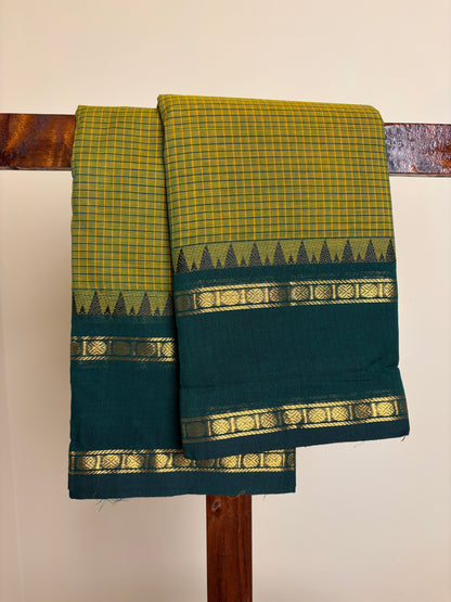 Premium Kanchi - Bottle & Lemon Green