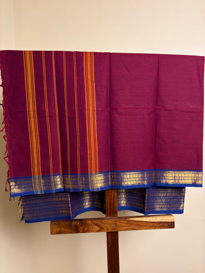 Kanchi - Magenta & Dark Blue