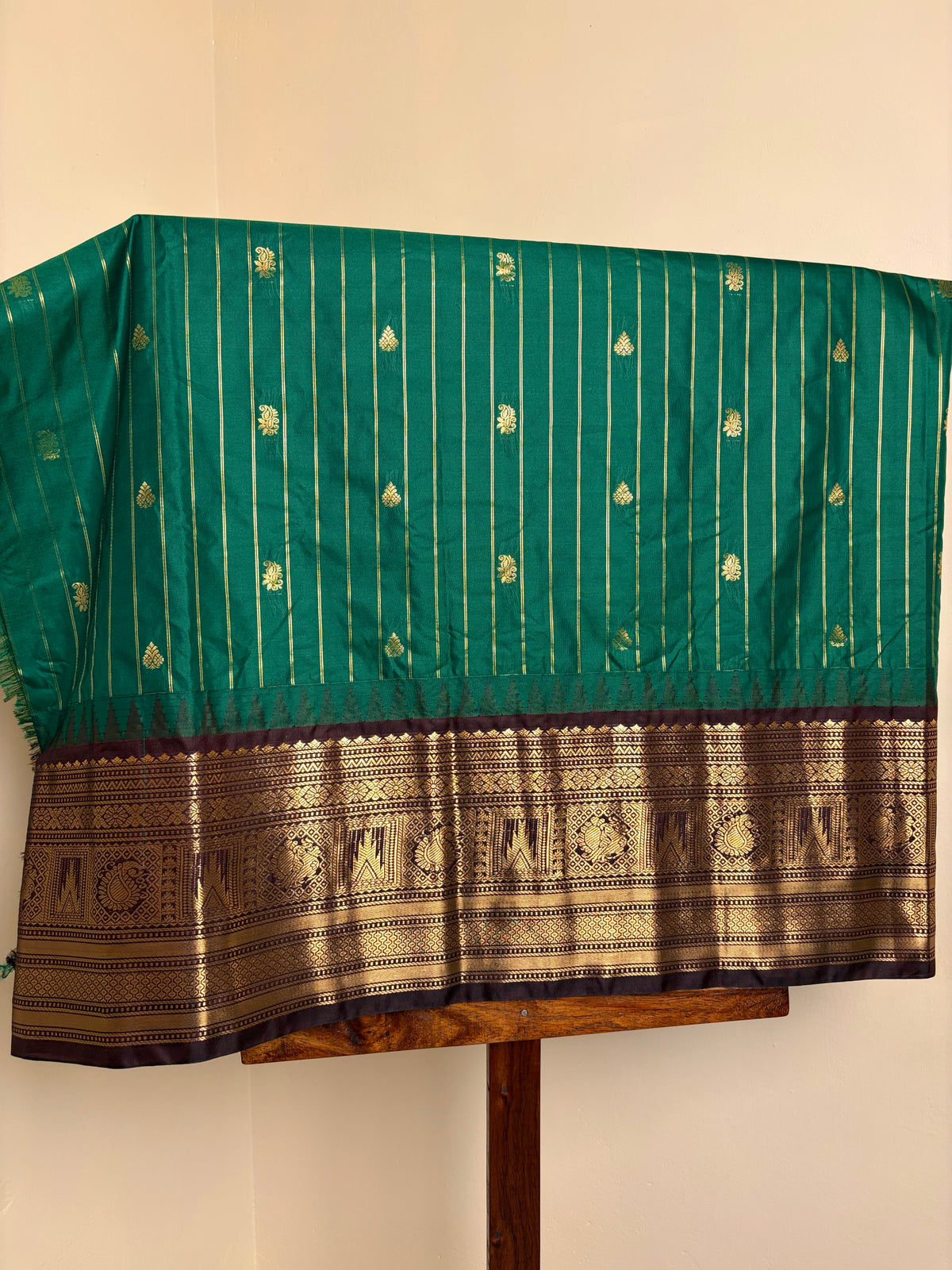 Premium Semi Silk - Bottle Green