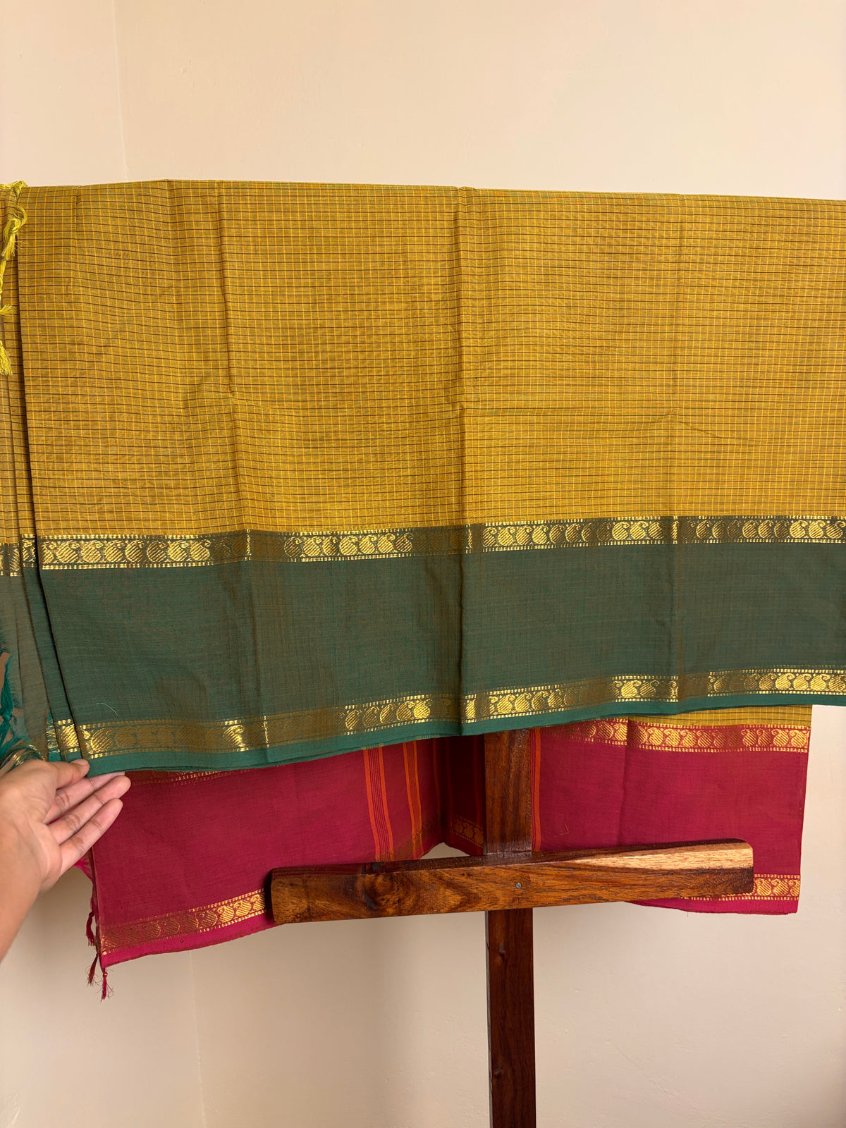 Premium Kanchi - Mustard yellow