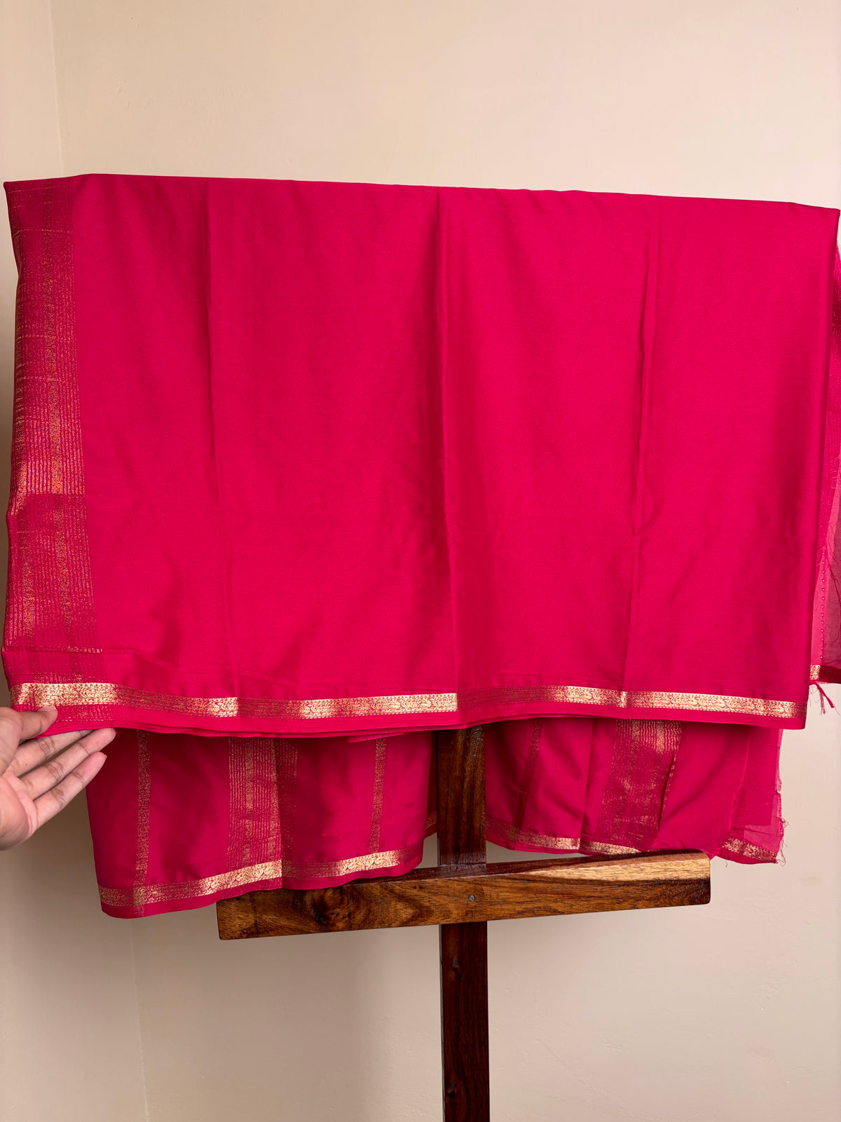 Premium Crape Silk - Pink