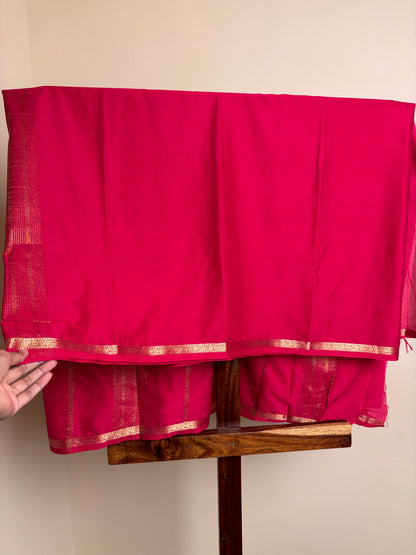 Premium Crape Silk - Pink