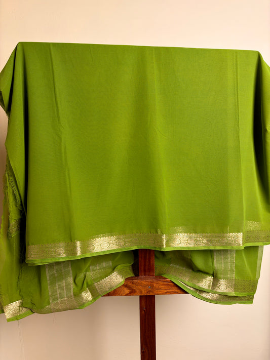 Premium Chiffon - Parrot Green