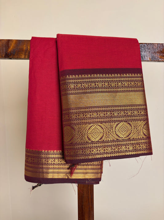 Kanchi - Red & Brown