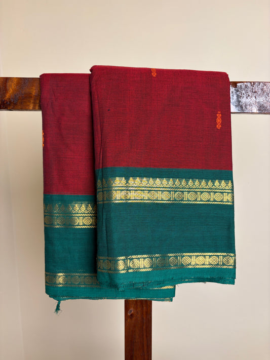Kanchi - Red & Green