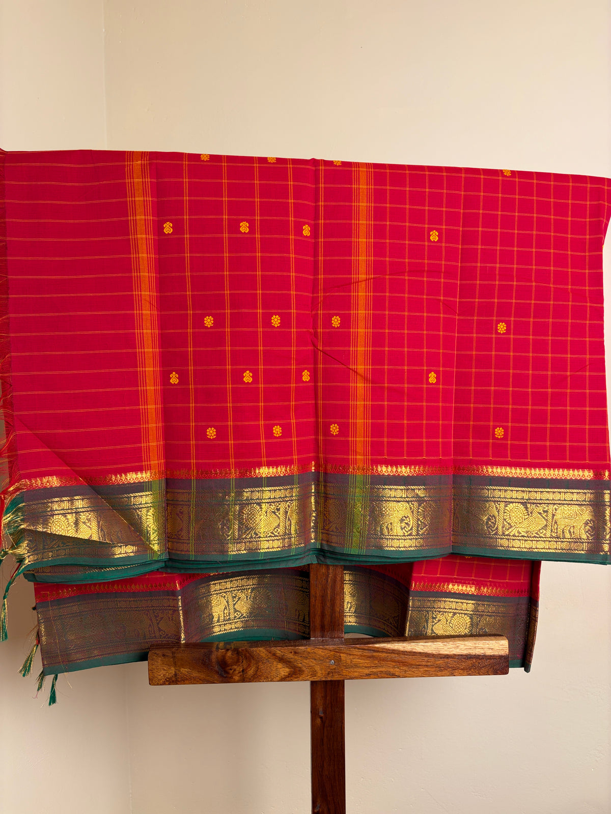 Kanchi - Rani Pink Checks