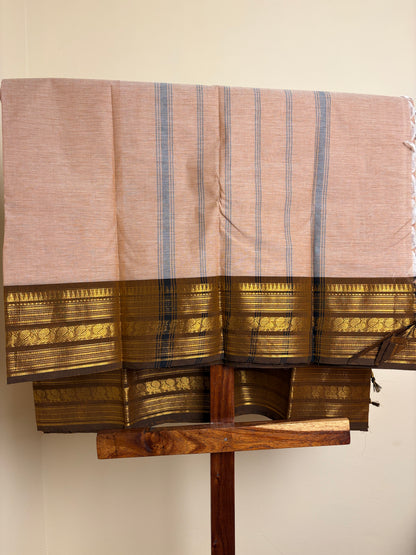 Kanchi - Cream & Deep mehandi