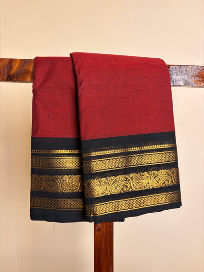 Kanchi - Deep Red & Black