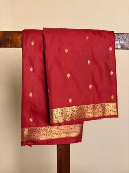 Semi Silk - Muted Red