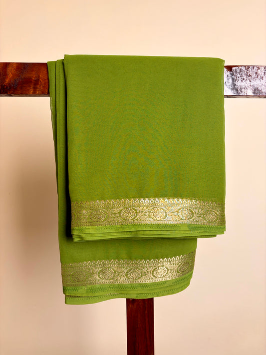 Premium Chiffon - Parrot Green
