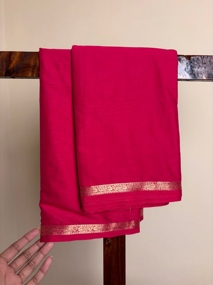 Premium Crape Silk - Pink
