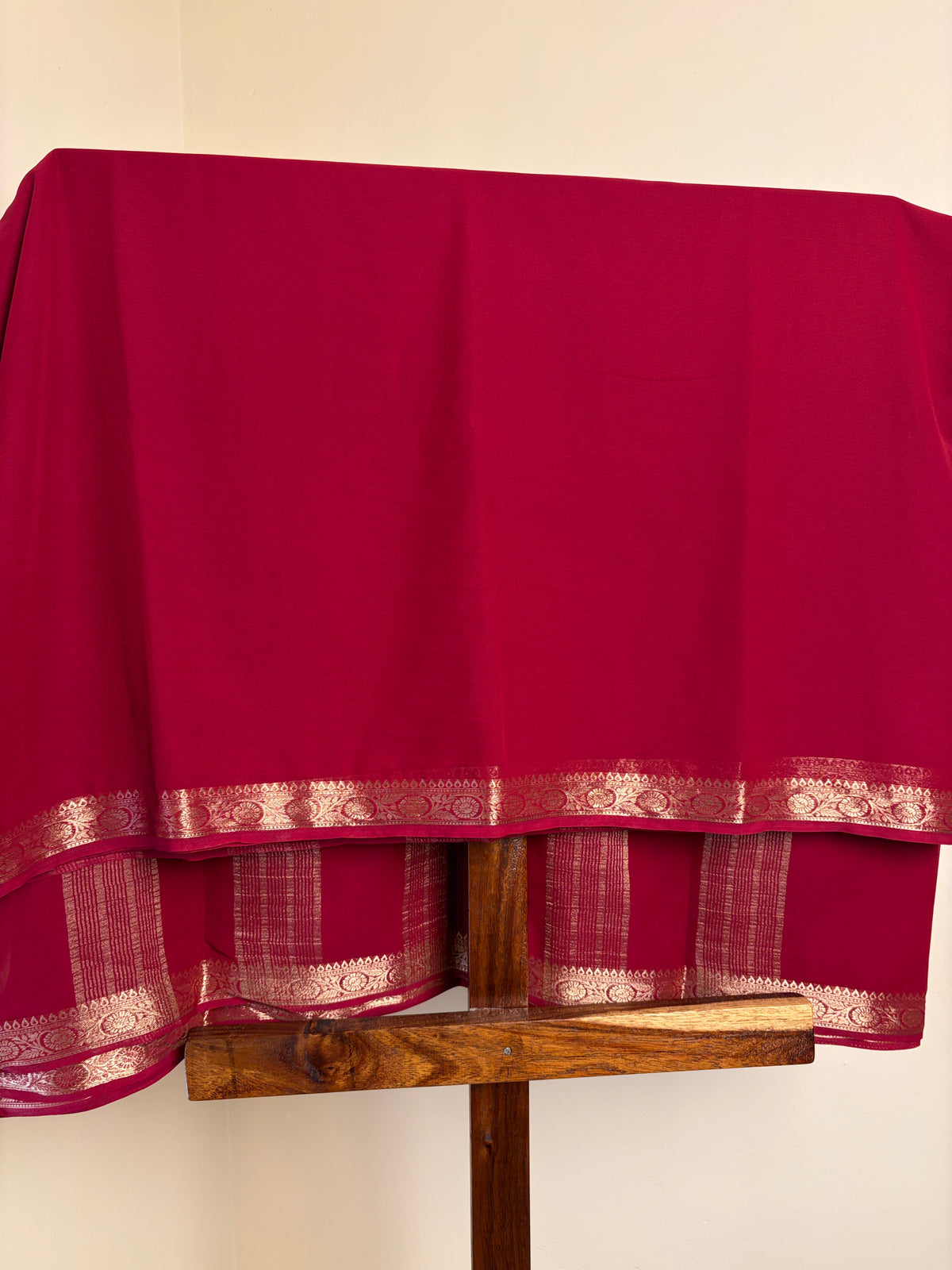 Premium Chiffon - Deep Crimson