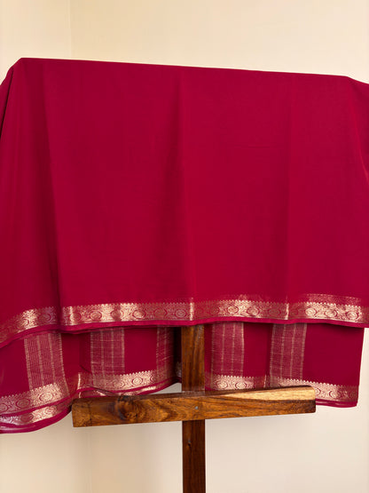 Premium Chiffon - Deep Crimson