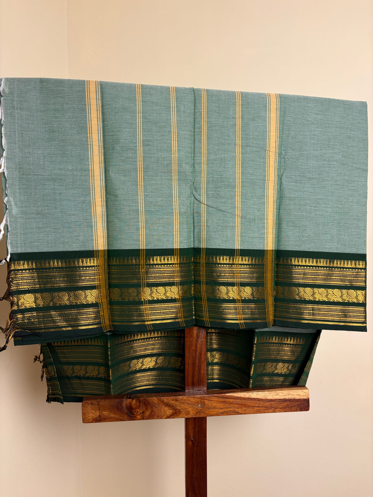 Kanchi - Sage & Forest green