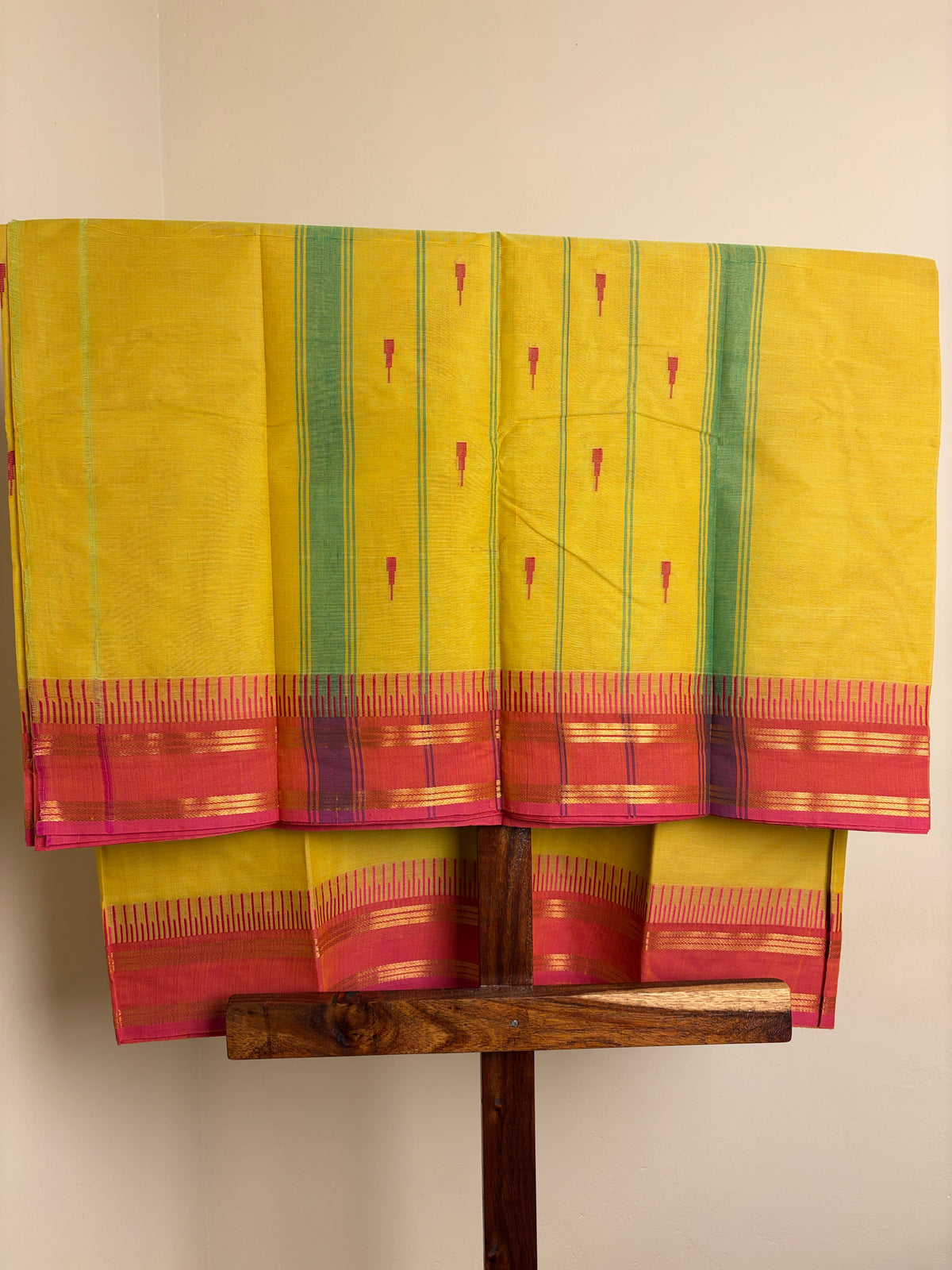 Kanchi - Yellow & Peach