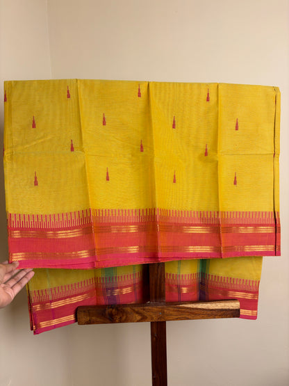 Kanchi - Yellow & Peach