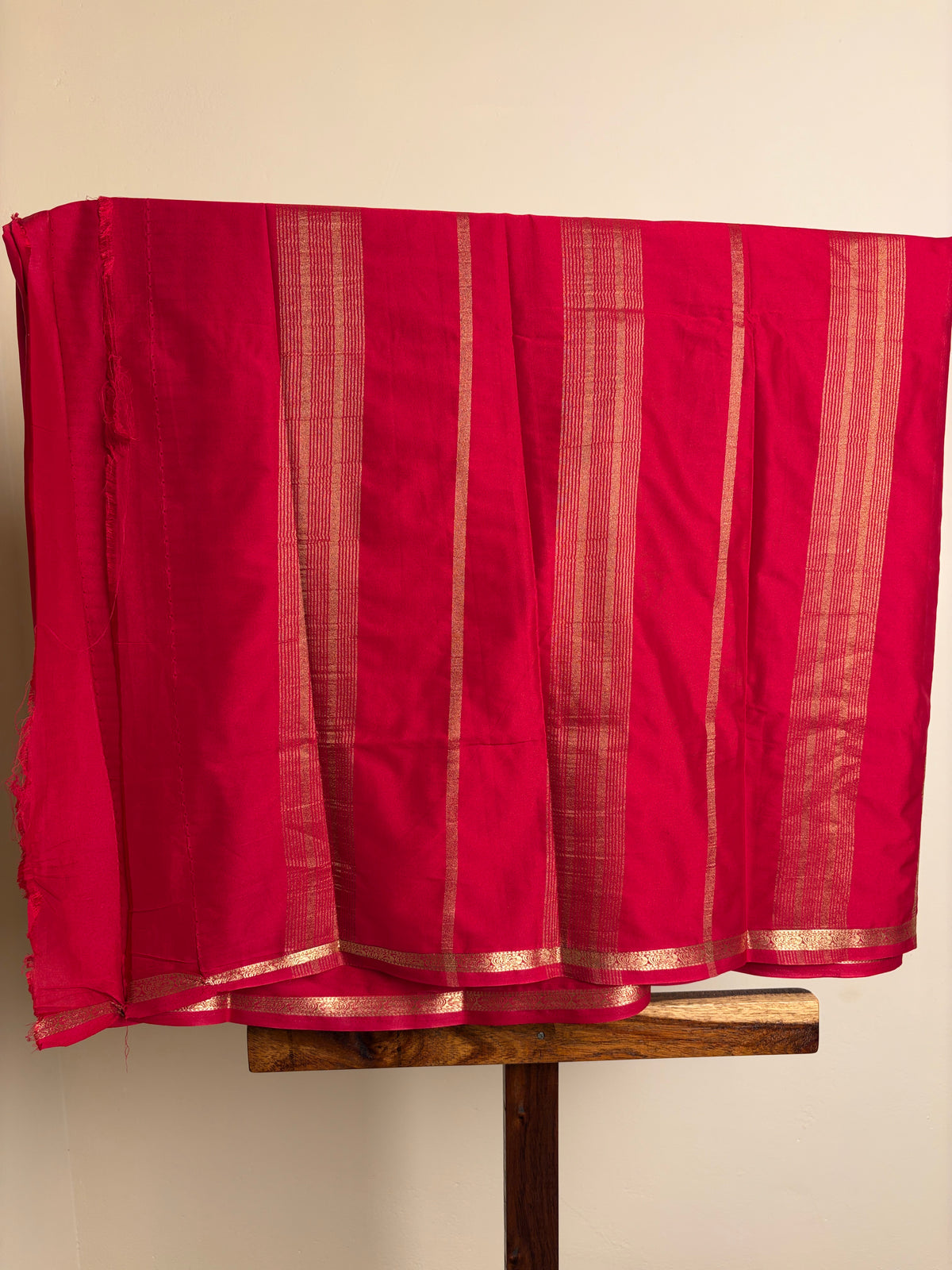 Premium Crape Silk - Red