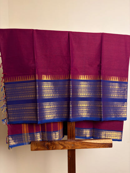 Kanchi - Magenta & Dark Blue