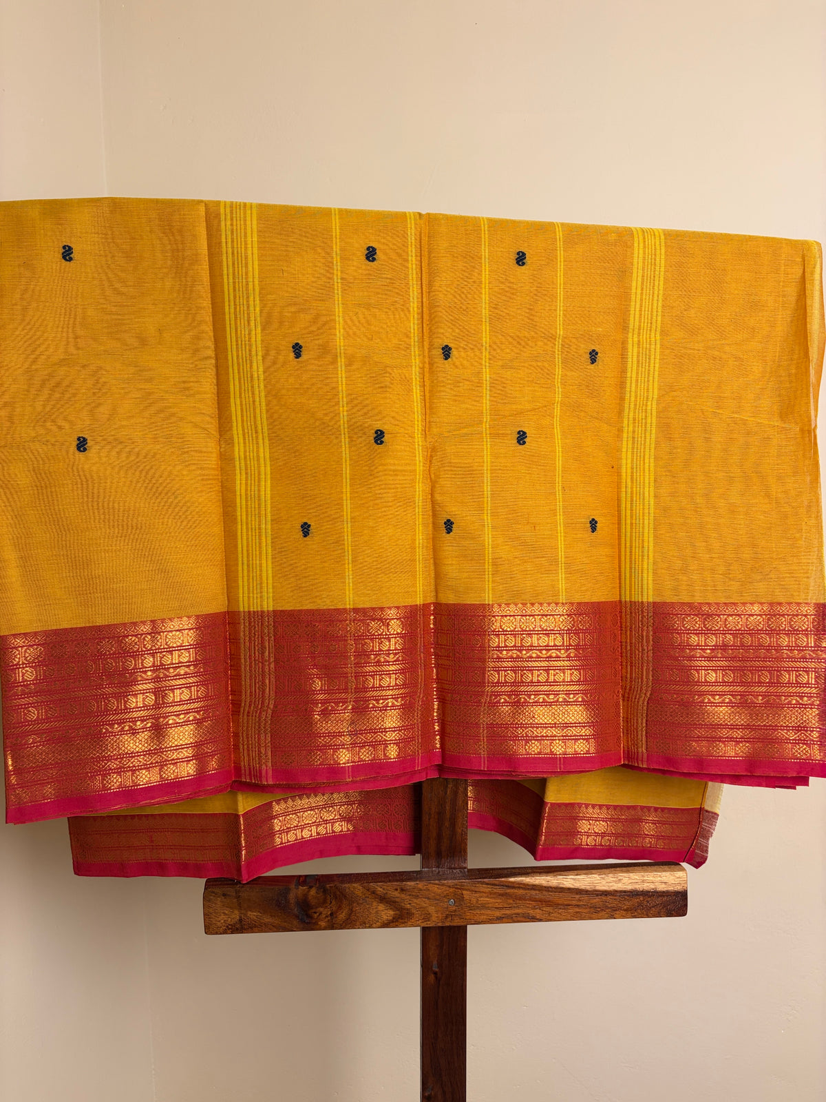 Kanchi - Yellow & Rani Pink