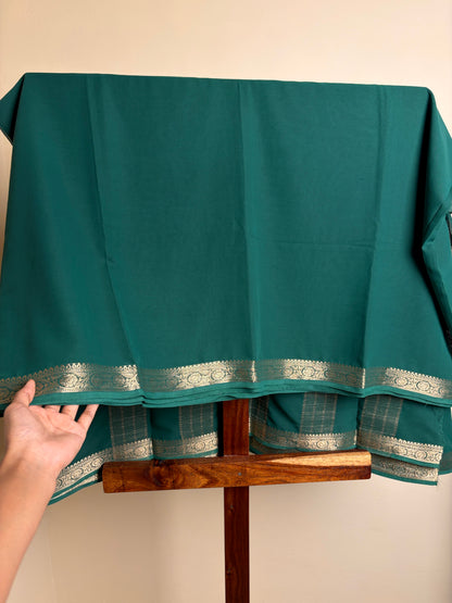 Premium Chiffon - Deep teal green