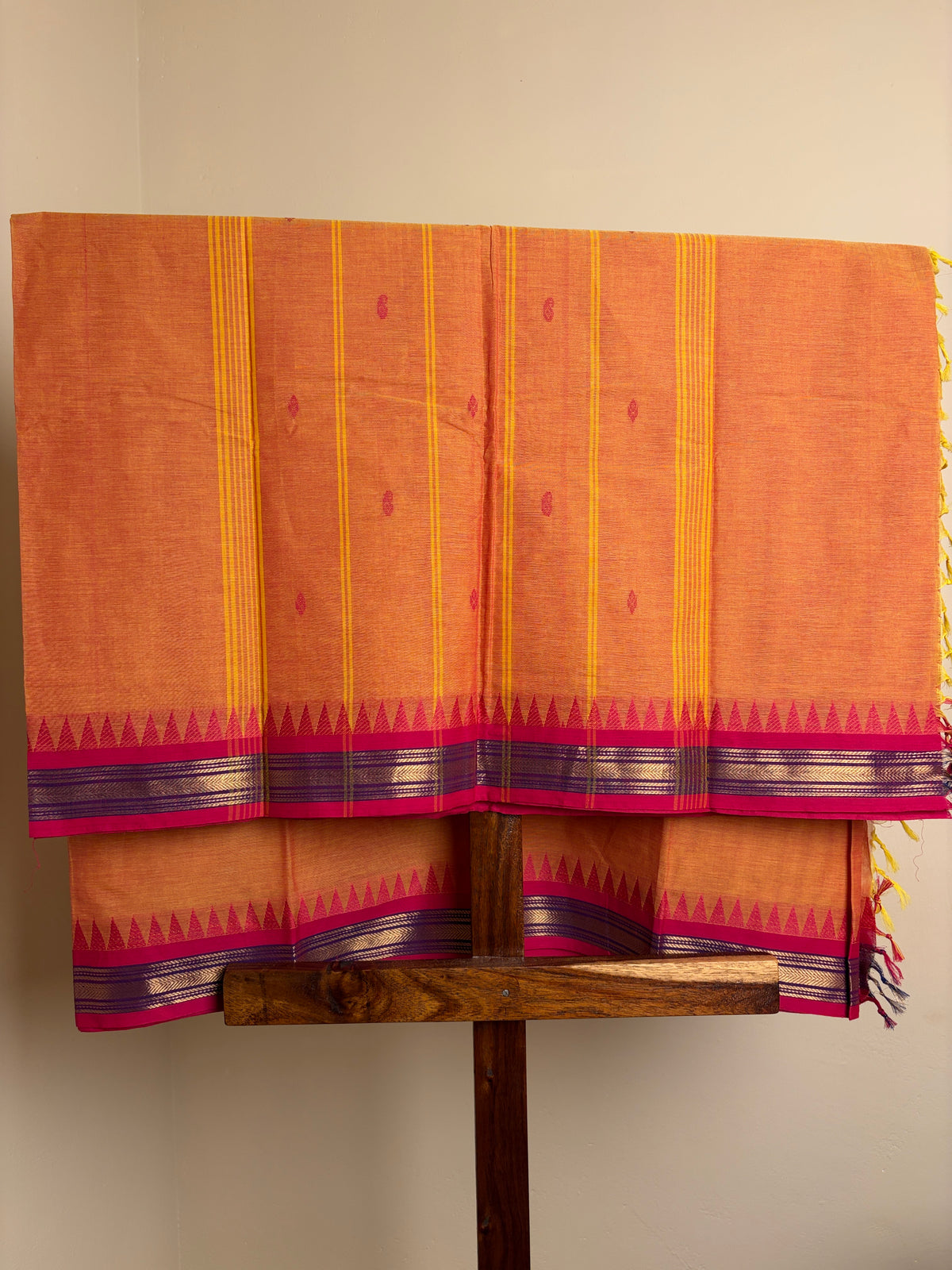 Kanchi - Pink & Yellow dual tone