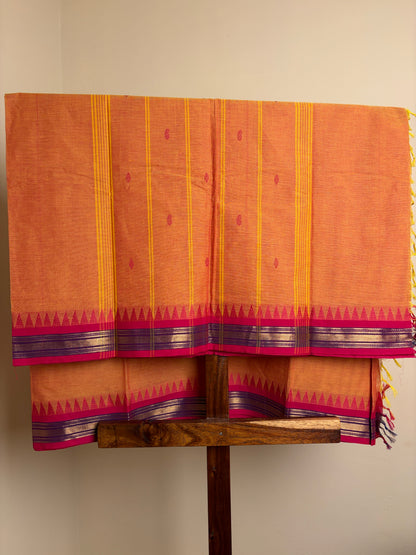 Kanchi - Pink & Yellow dual tone