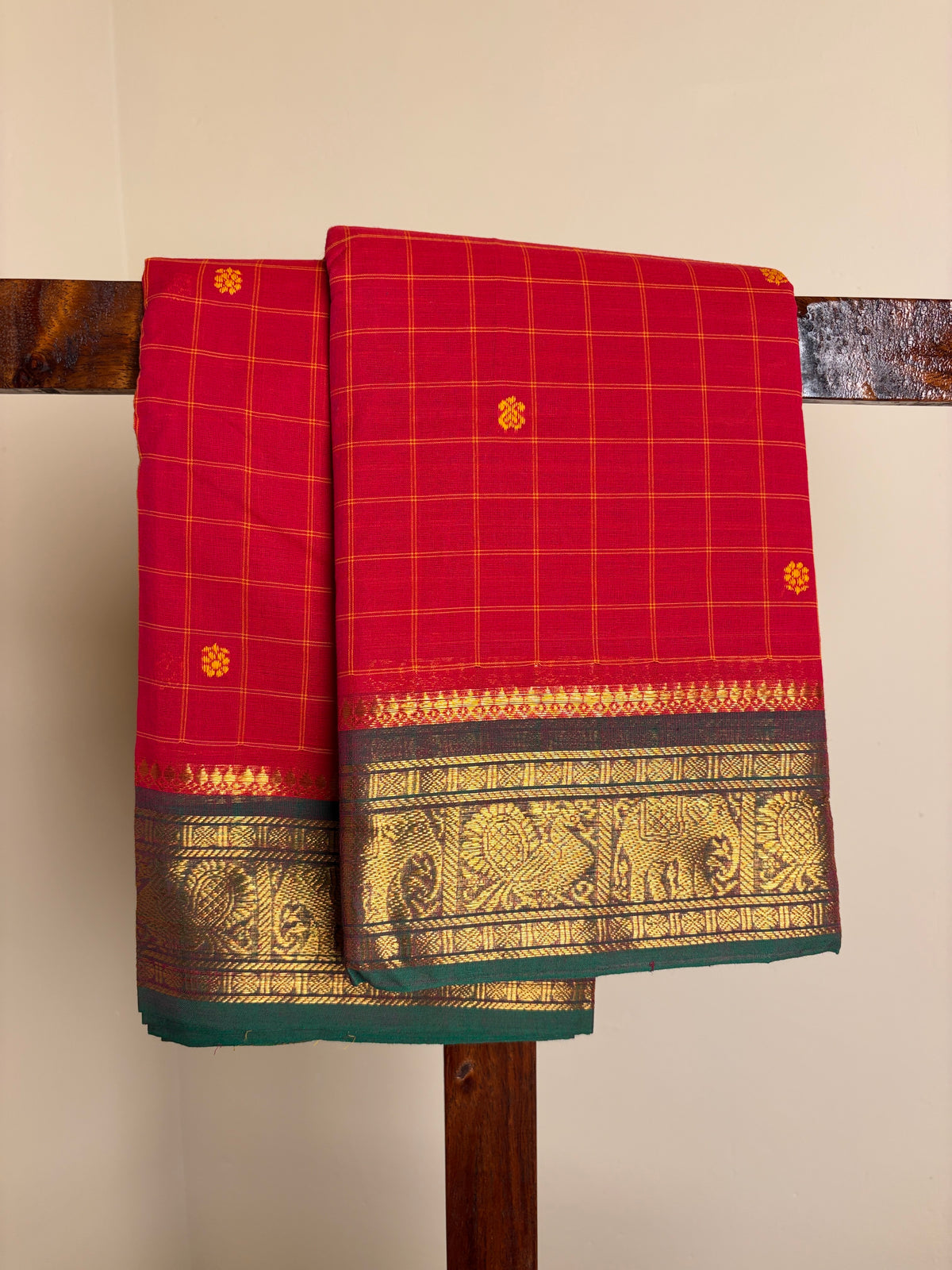 Kanchi - Rani Pink Checks