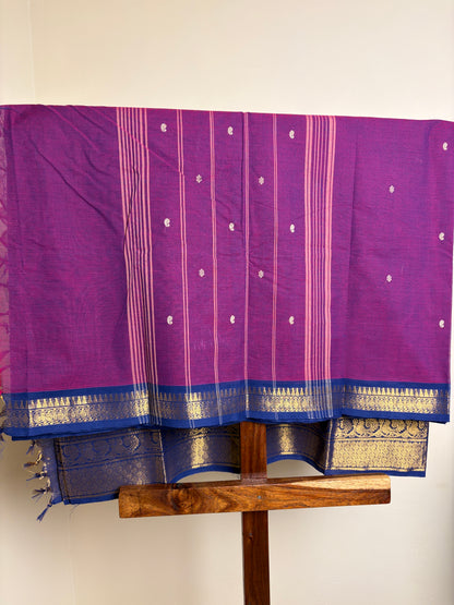 Kanchi - Purple & Blue