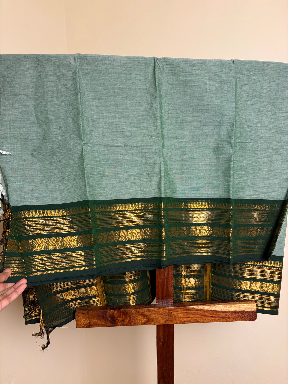 Kanchi - Sage & Forest green
