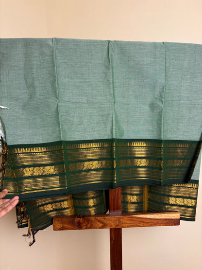 Kanchi - Sage & Forest green