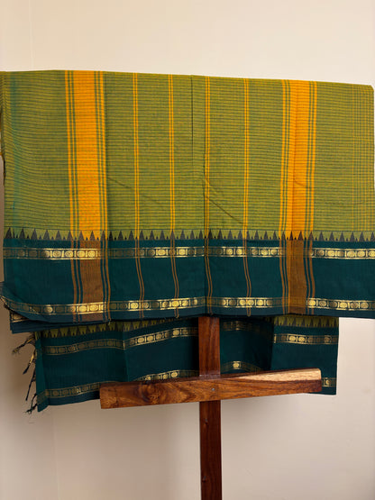 Premium Kanchi - Bottle & Lemon Green