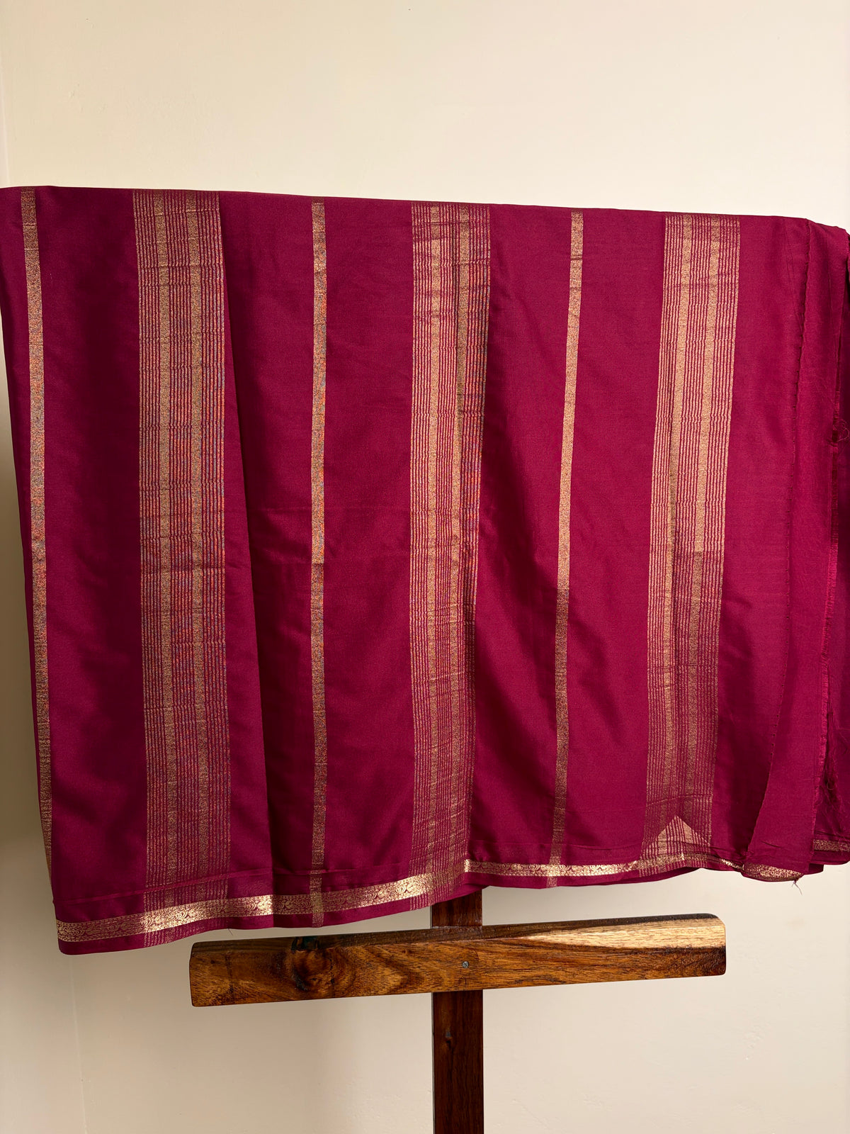 Premium Crape Silk - Maroon