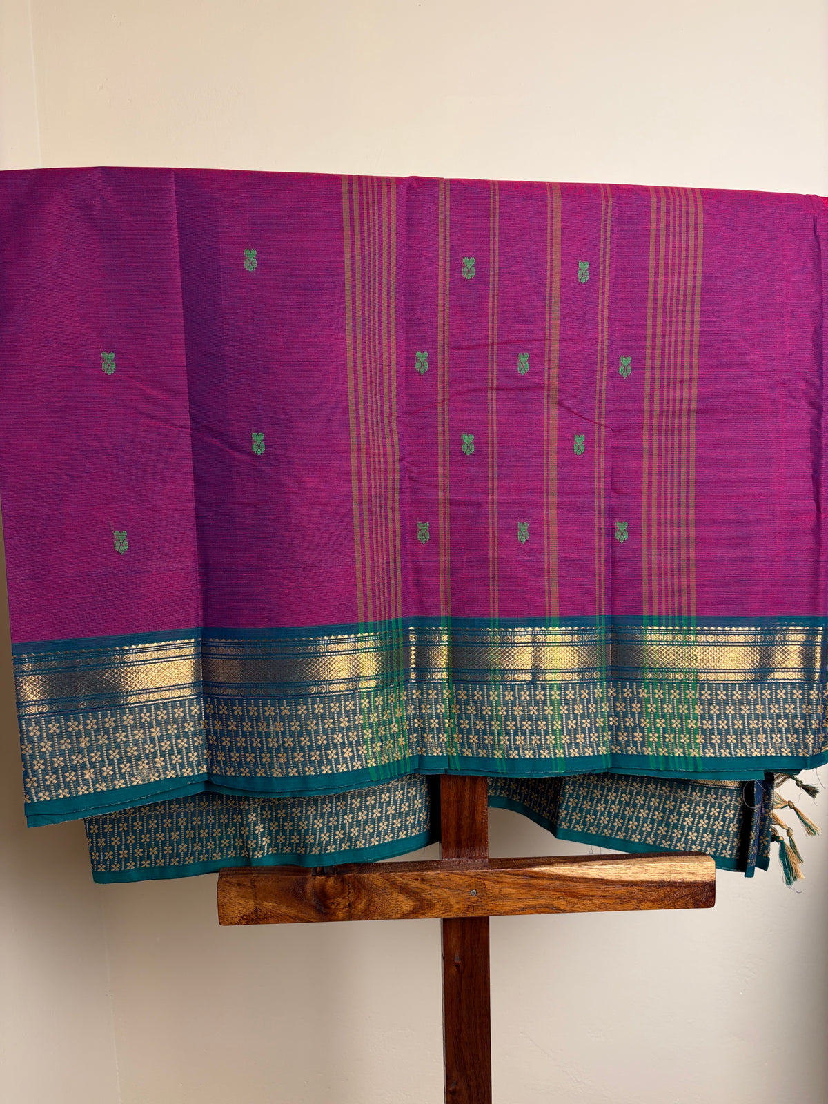 Kanchi - Magenta & Rama Blue
